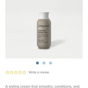 Living proof nourishing styling cream. *NEW!*